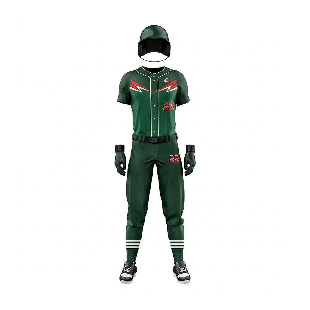 Green-Baseball-Uniform-Custom-Team-Set(b) Green-Baseball-Uniform-Custom-Team-Set(b)